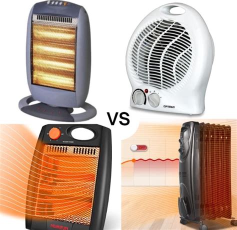 halogen heater vs fan heater